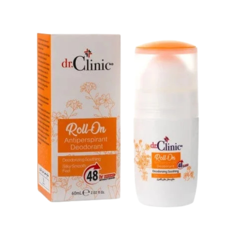 Антиперспірант-дезодорант у ролику Orange з освіжаючим ароматом – Dr. Clinic
