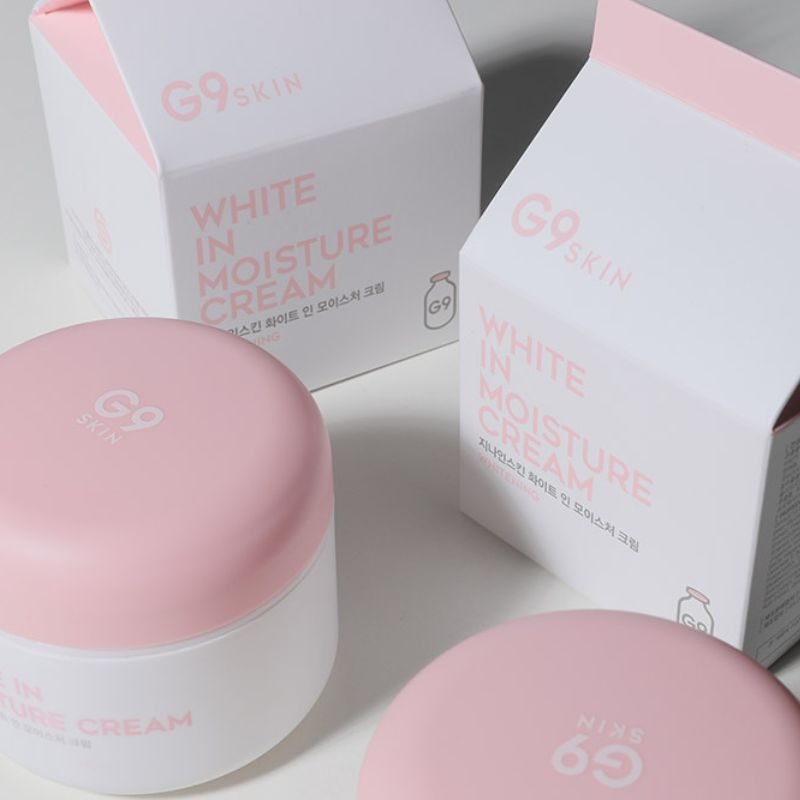 Інтенсивно зволожувальний та освітлювальний крем для обличчя - G9SKIN Інтенсивно зволожувальний та освітлювальний крем для обличчя - G9SKIN