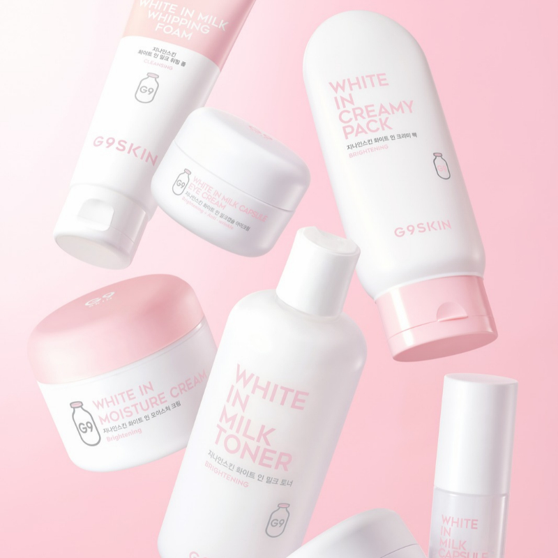 Освітлююча кремова маска з ніацинамідом і молочним екстрактом - G9SKIN Освітлююча кремова маска з ніацинамідом і молочним екстрактом - G9SKIN