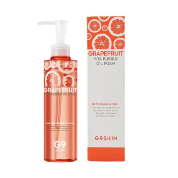 Очищуюча пінка-олія для обличчя з екстрактом грейпфрута - G9SKIN