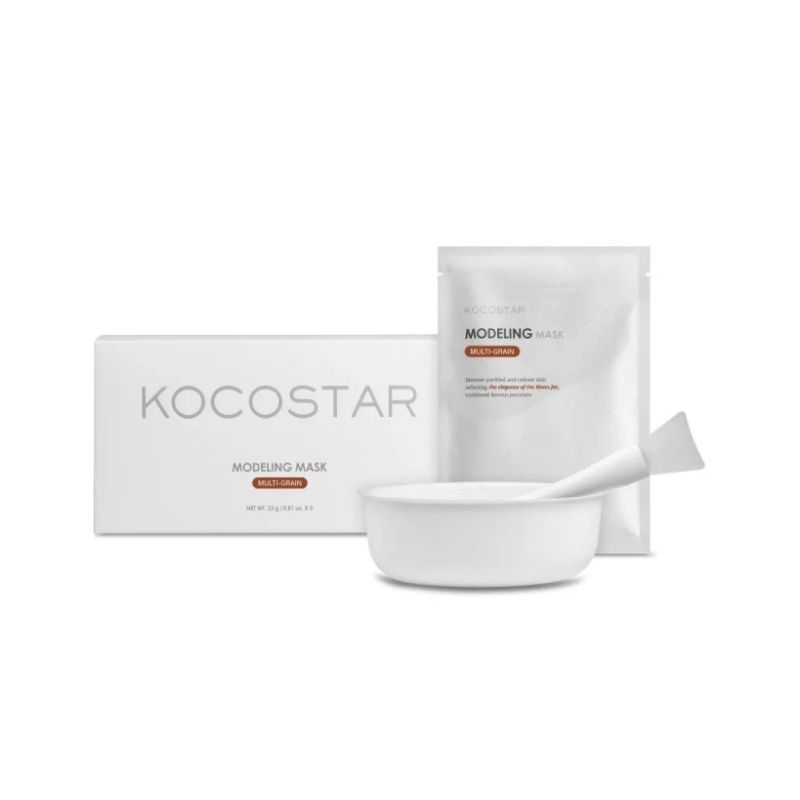 Альгінатна моделююча маска з комплексом злаків (набір із 5 шт) – KOCOSTAR Альгінатна моделююча маска з комплексом злаків (набір із 5 шт) – KOCOSTAR